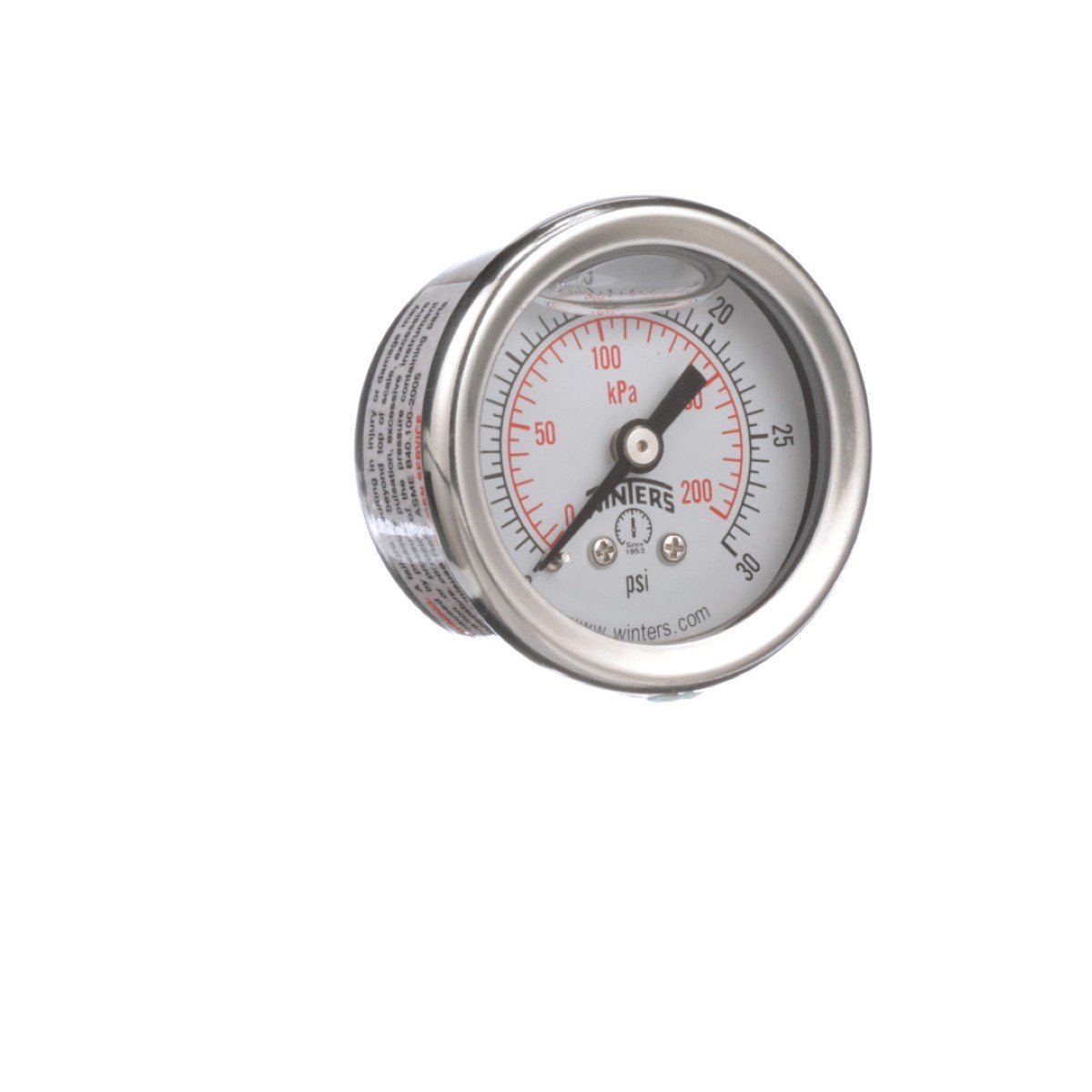 PFQ Gauge | 1.5in Dial | Back Mount