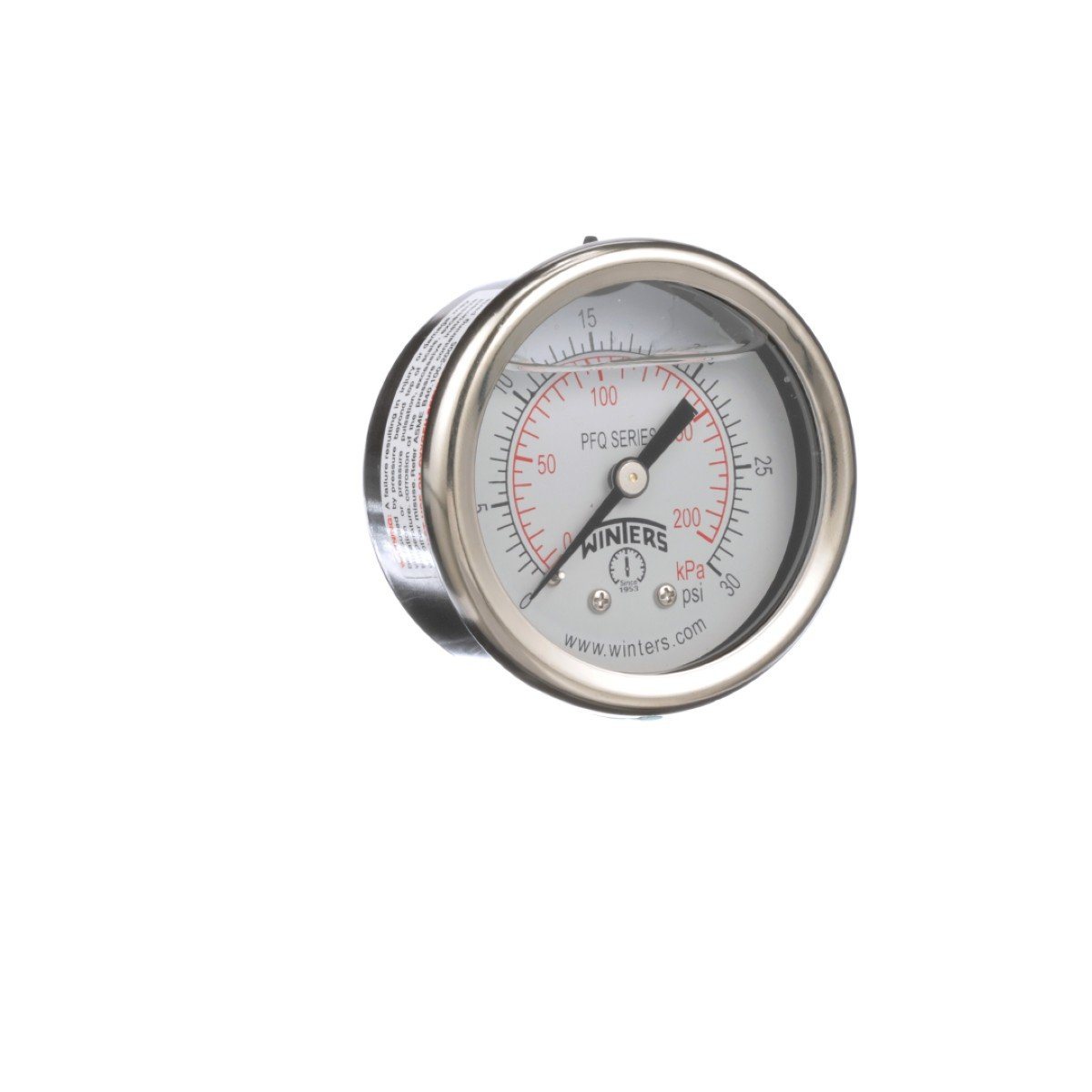 PFQ Gauge | 2in Dial | Back Mount