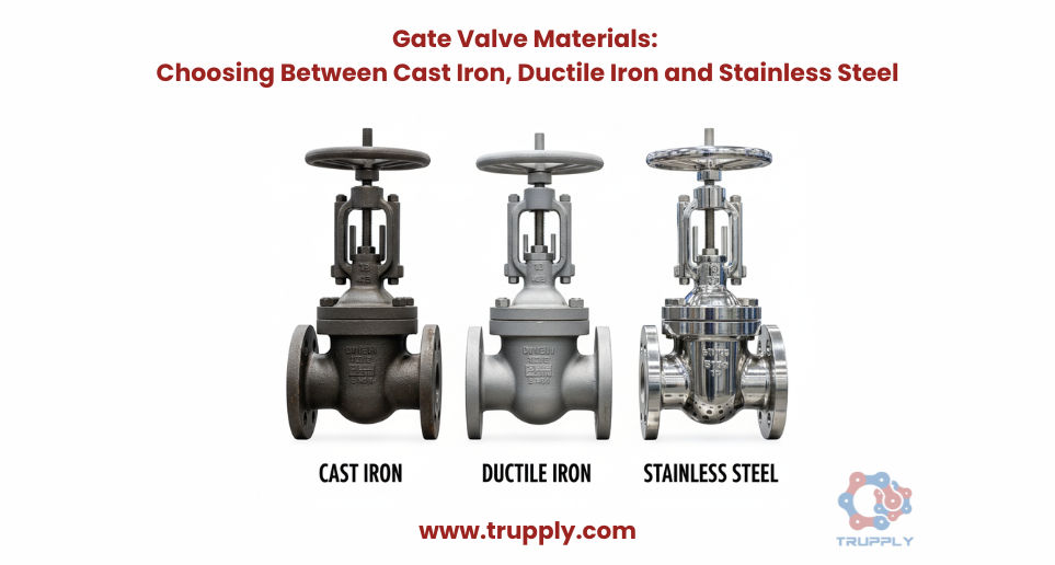gate valve materials type