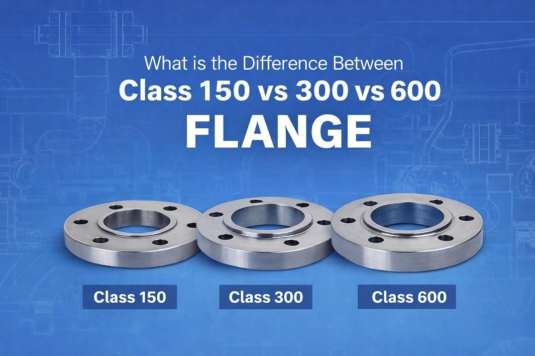 Difference between class 150 vs 300 vs 600 Flange
