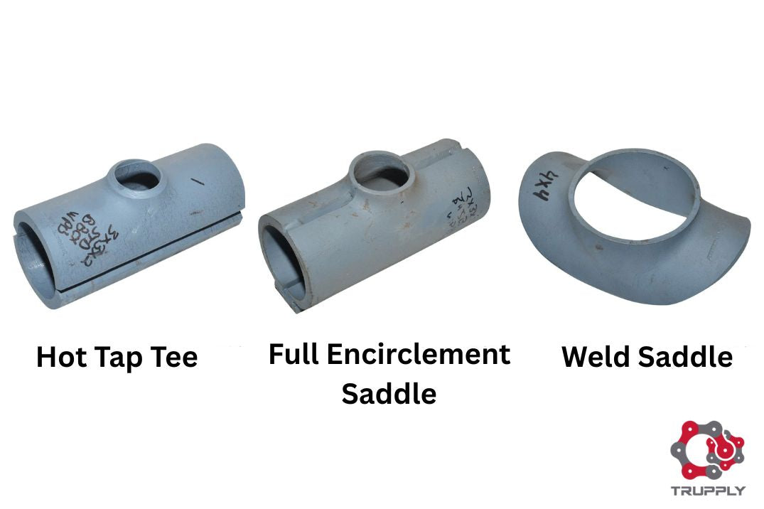 Trupply offers Weld Saddles, Hot Tap Tees & Full Encirclement Saddles