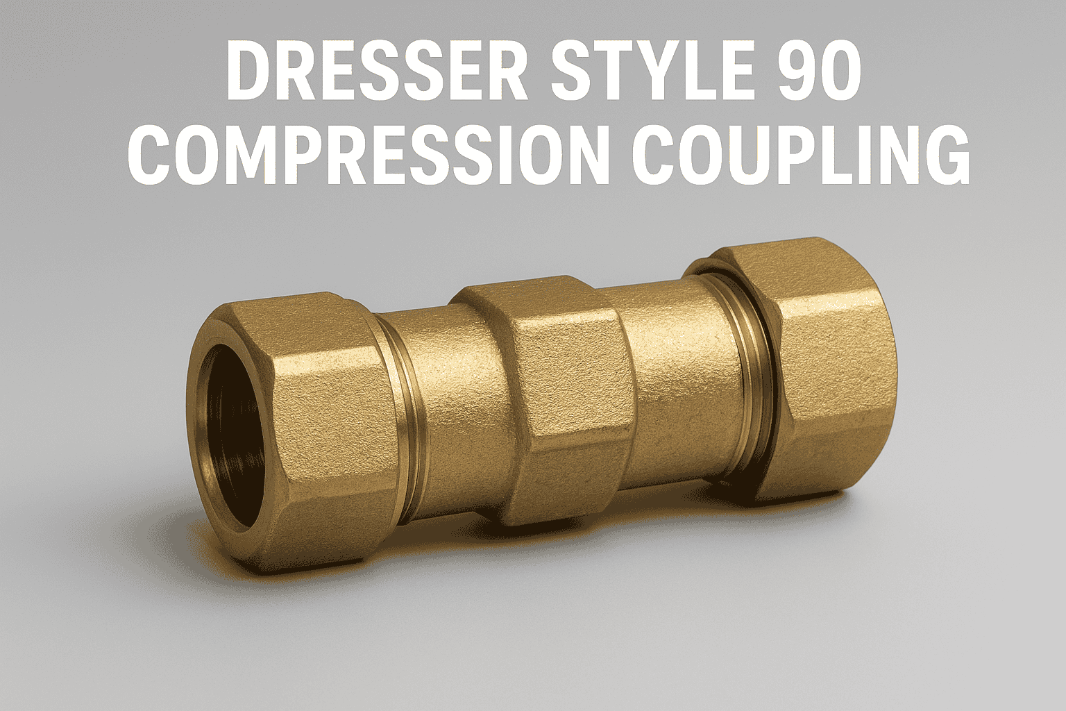 All you need to know about Dresser Style 90 Compression Coupling
