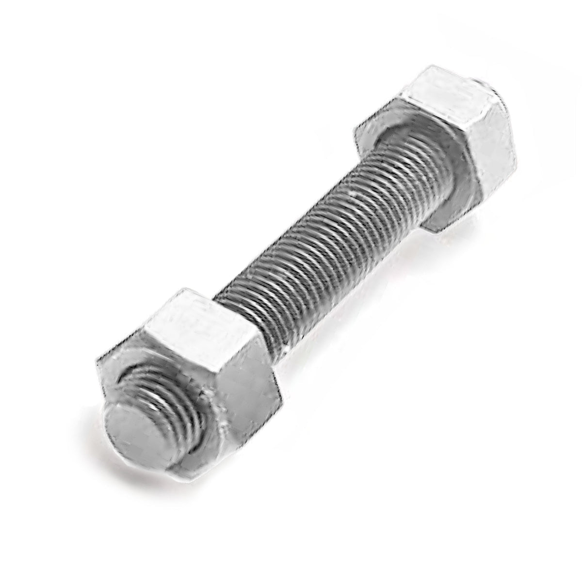 B7 Stud with 2H Nuts | Cad Plated_22