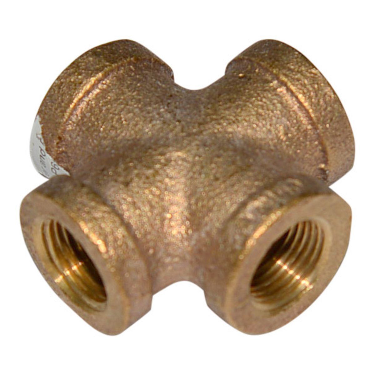 Cross | Threaded Fitting | 125# | Bronze