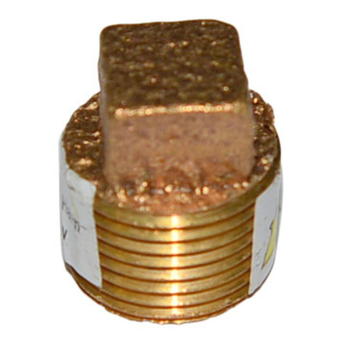 Square Head Solid Plug | Threaded Fitting | 125# | Bronze