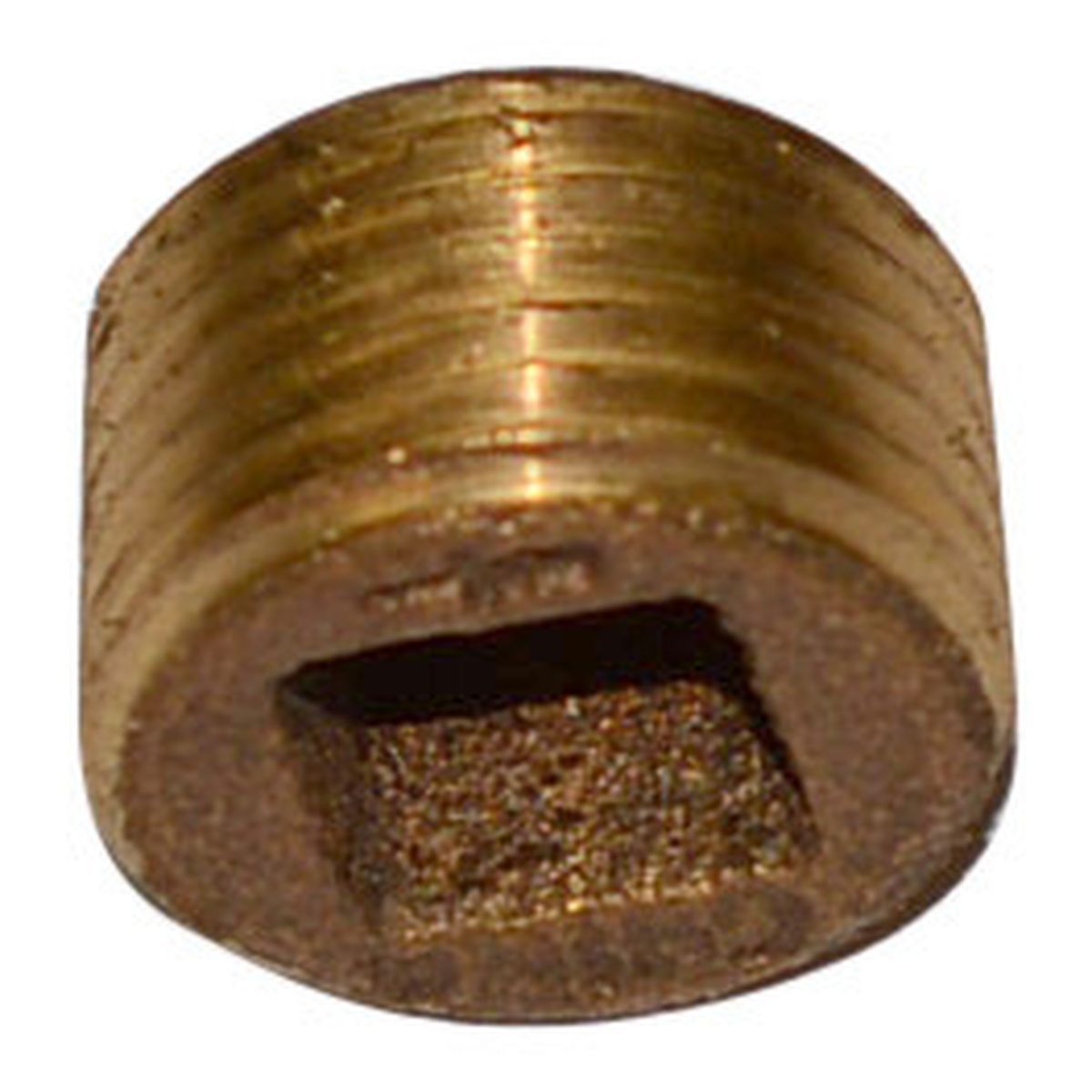 Countersunk Square Plug | Threaded Fitting | 125# | Bronze