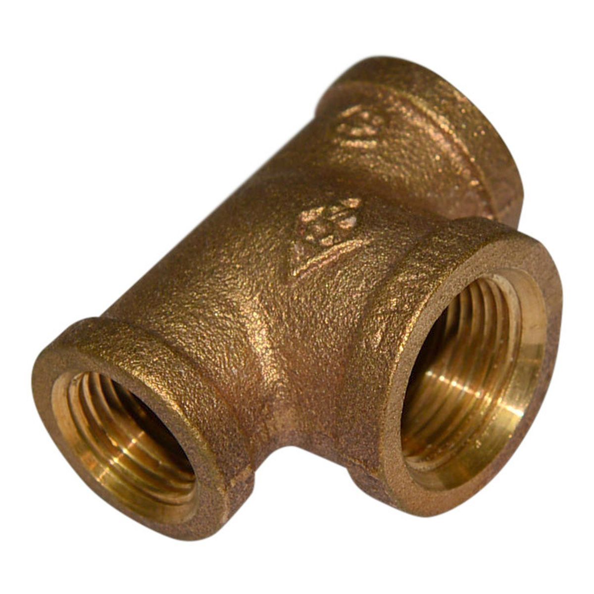 Bull Head Tee | Threaded Fitting | 125# | Bronze