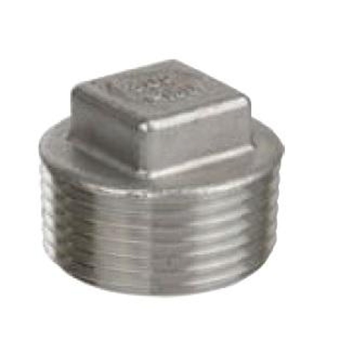 Square Head Plug | Threaded Fitting | 150# | Cast SS304 – Trupply