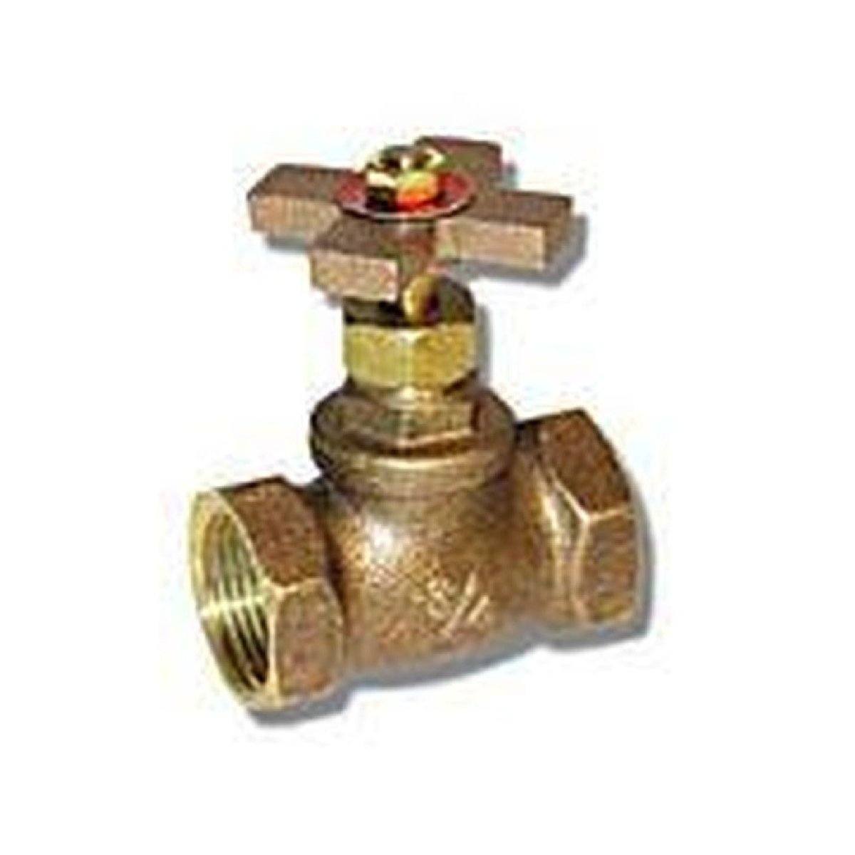Style 201 | Stop Valve | Lead Free | Brass with Cross Handle