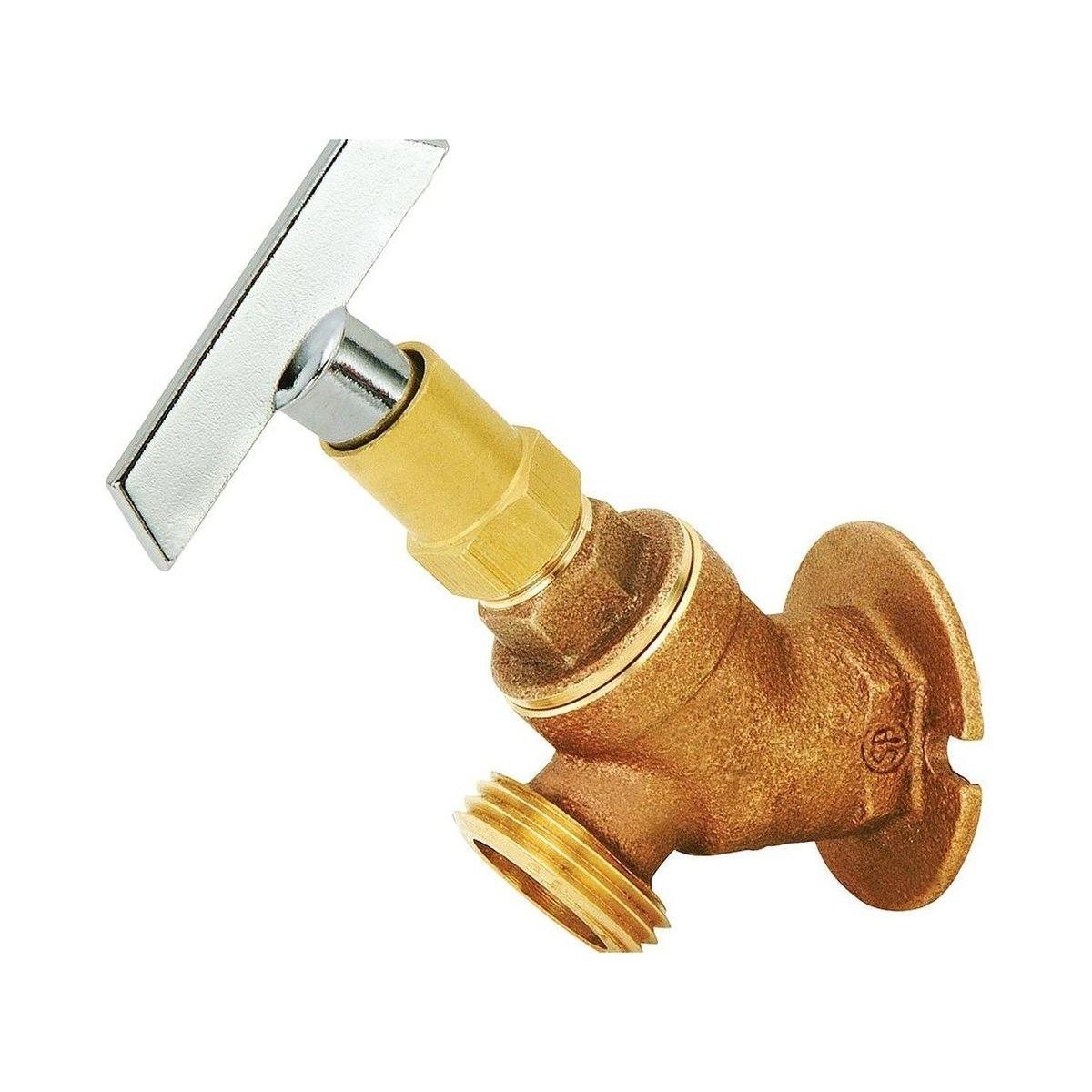 Style 206 | Sillcock | Brass Body | Heavy Pattern | with Loose Key