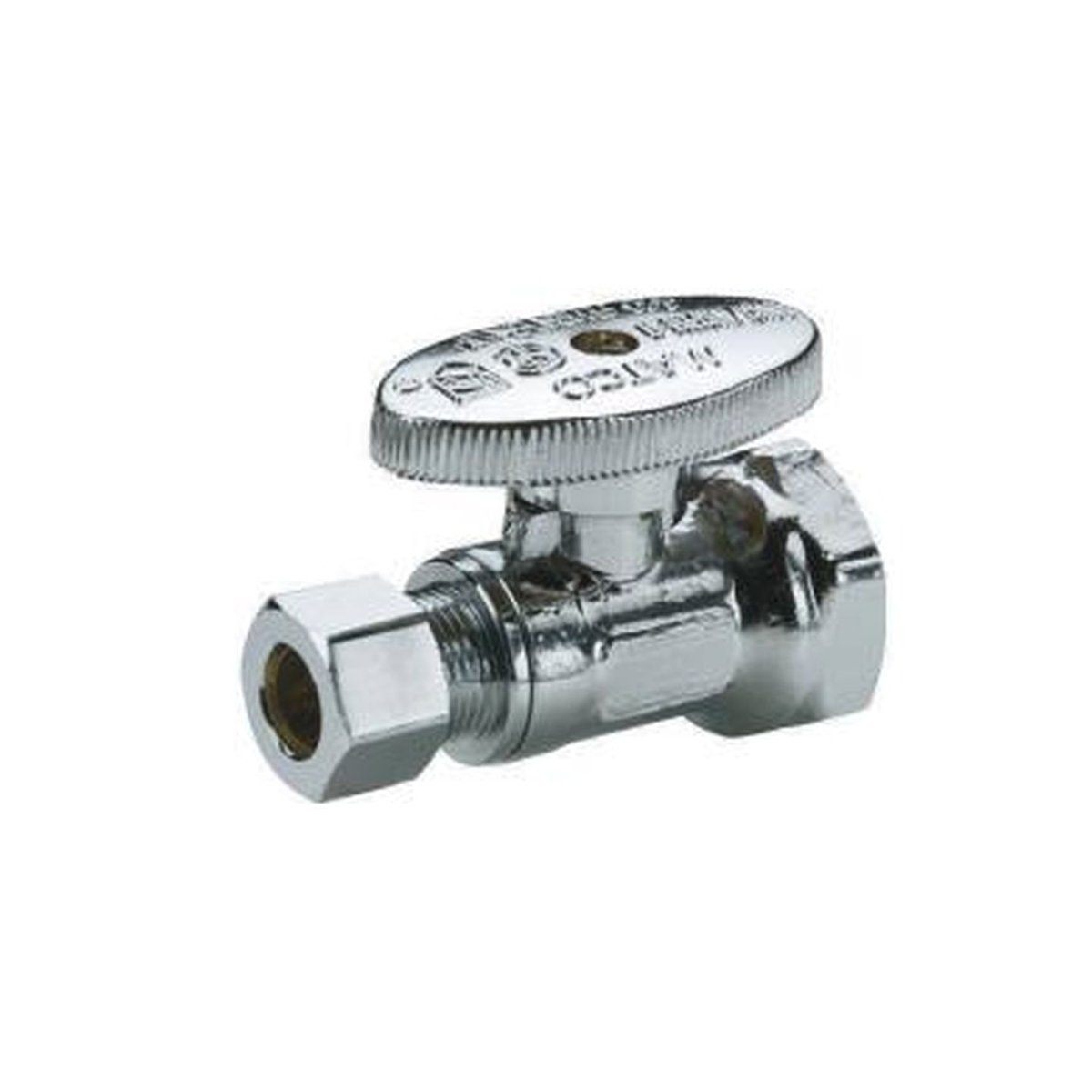 Style 26 | Supply Valve | Quarter Turn | Lead Free | Straight | 1/2 FIP X 3/8 OD