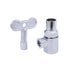 Style 29 | Supply Valve | Multi Turn | Lead Free | Angle | 1/2€? FIP x 3/8€? OD Compression