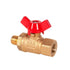 Style 759 | Brass Ball Valve | Full Port | Tee Handle
