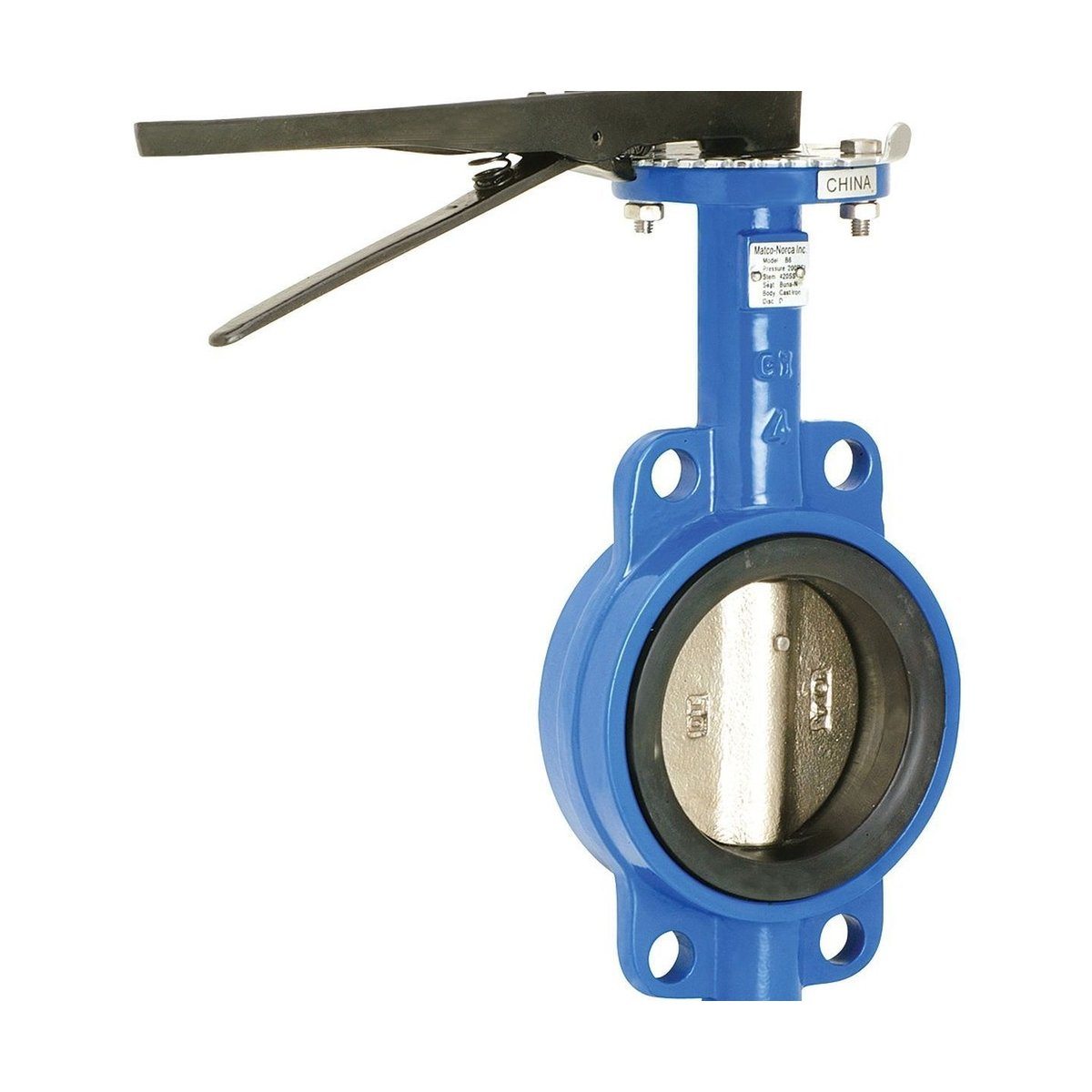 Style B6 | Butterfly Valve | Wafer | Lever