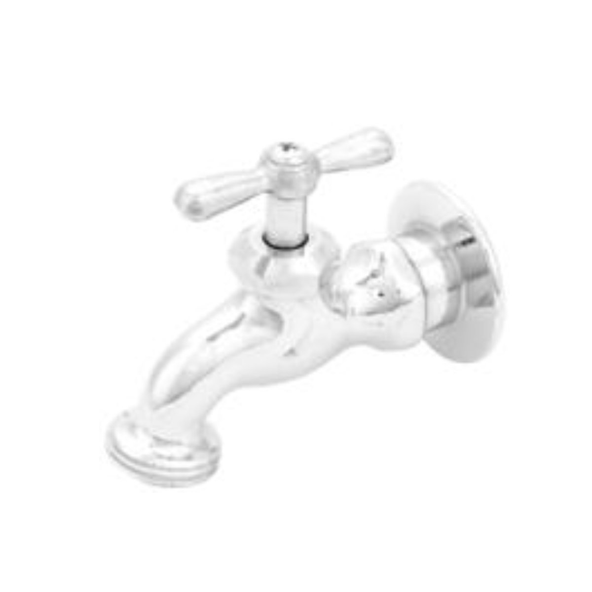 Style FY-680 | Hose Bibb | Chrome Plated | Hose End Outlet