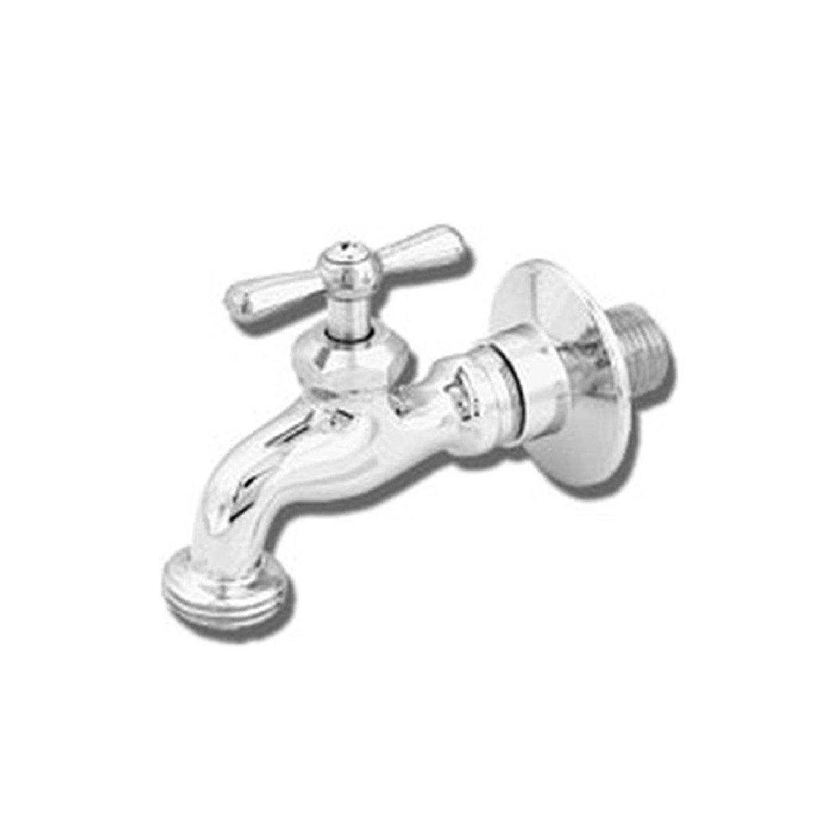 Style FY-682 | Hose Bibb | Chrome Plated | Hose End