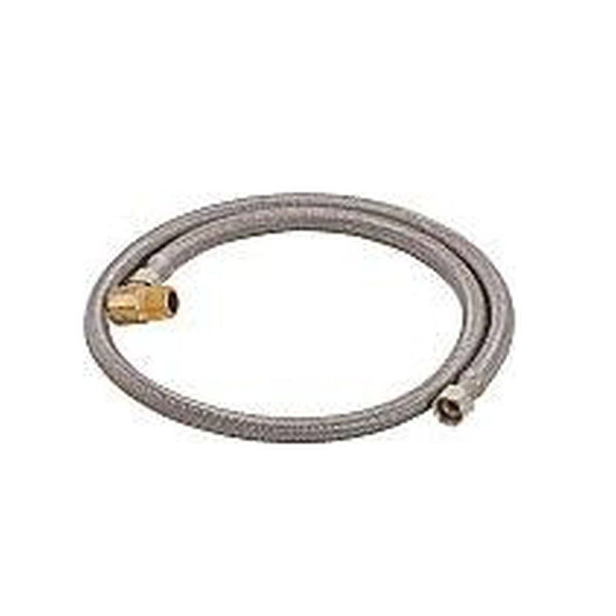 Style SSDW | Supply Connector | Lead Free | Braided Stainless Steel | Dishwasher | 90 Elbow