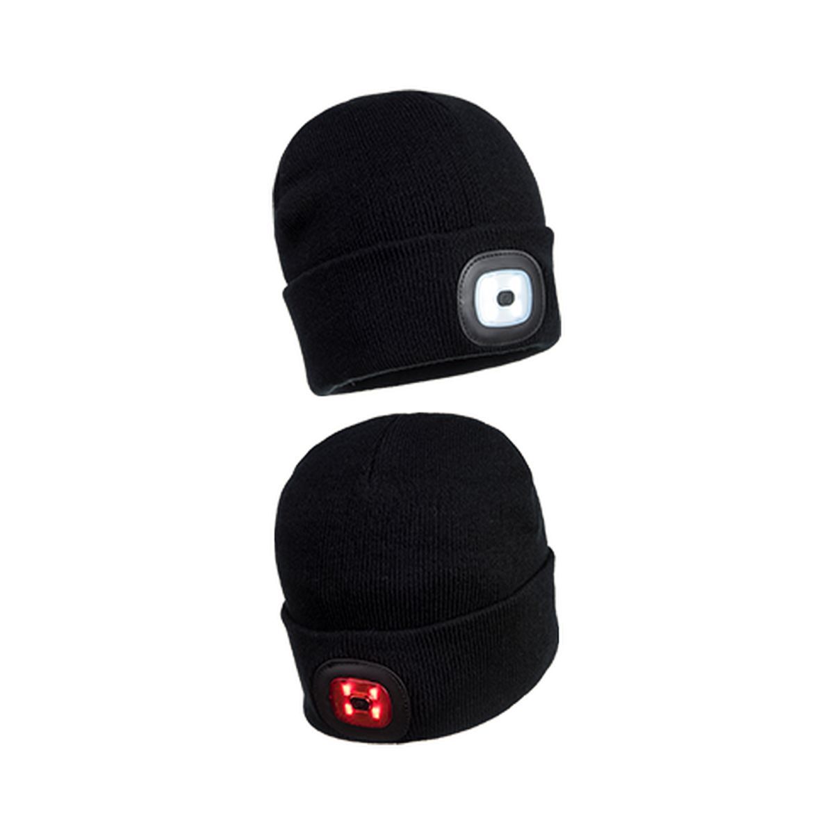 Style B028 | Rechargeable Twin LED Beanie