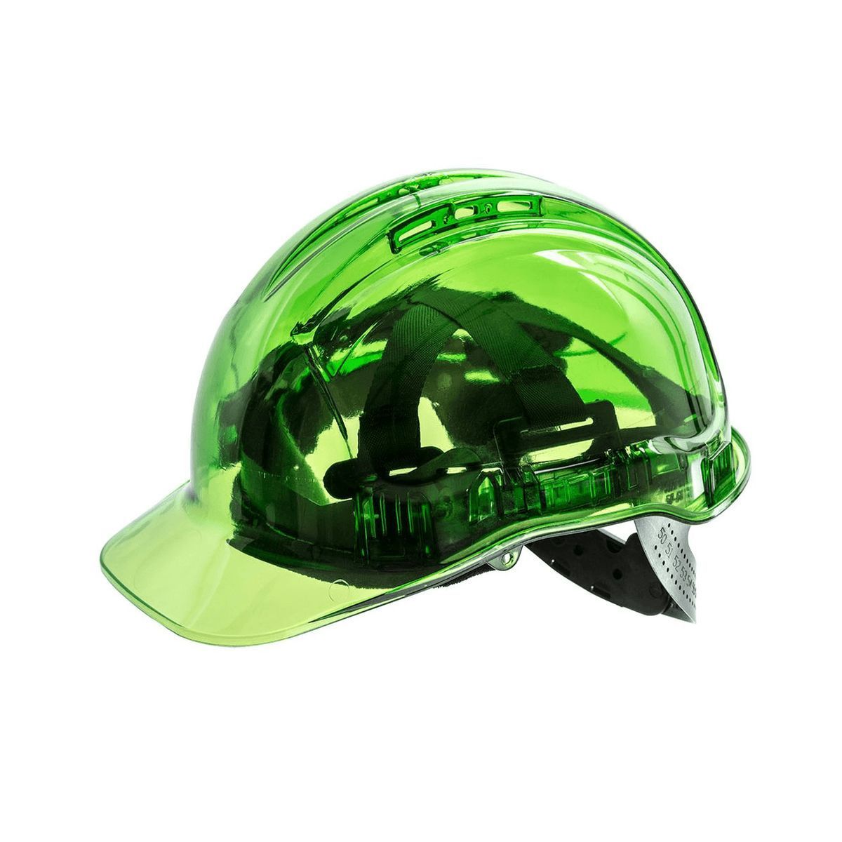 Style PV60 Hard Hat Vented Translucent Peak View-3