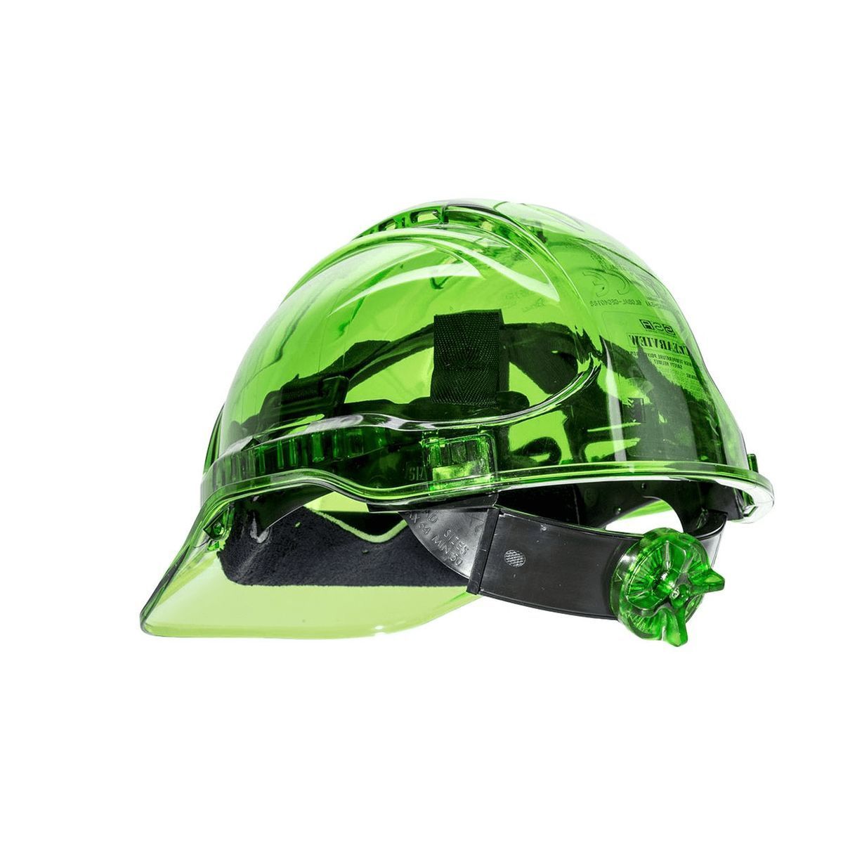 Style PV64 Hard Hat Vented Translucent Electrical Class G 2,200 Volt-2