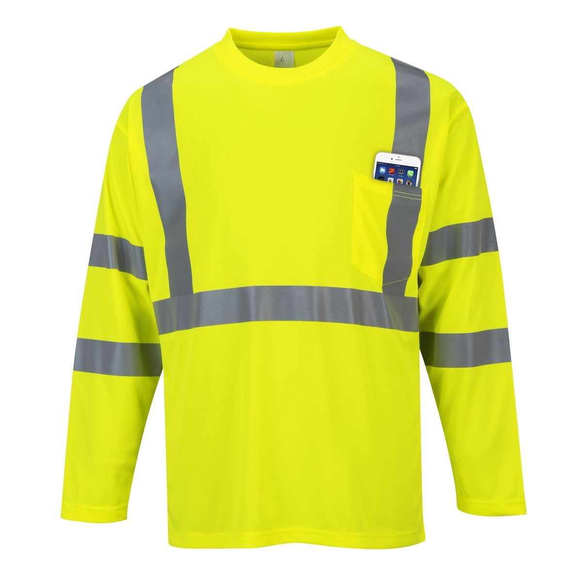Style S191 HiVis Long Sleeved TShirt-1