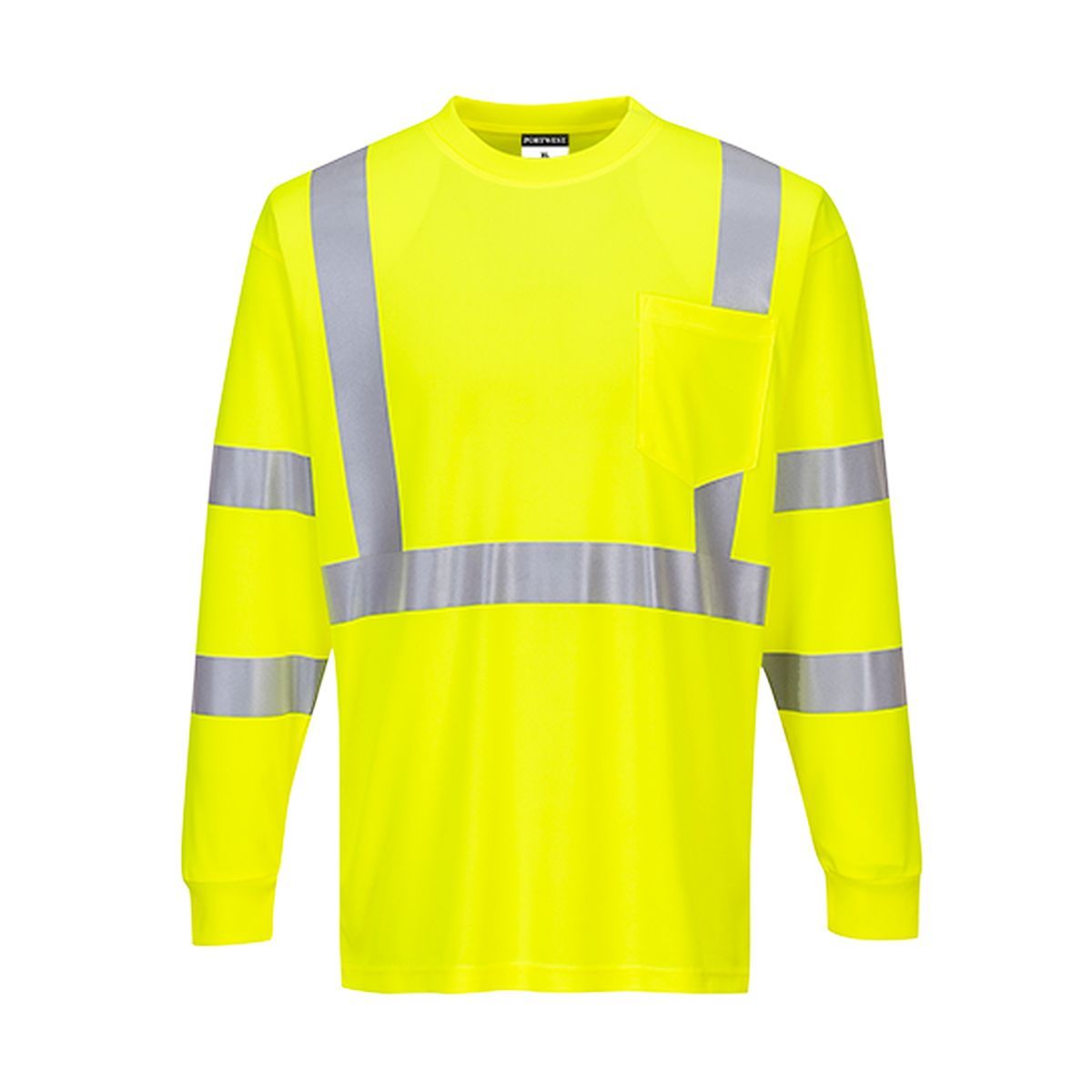 Style S192 Style S192 Hi-Vis Long Sleeved T-Shirt-2