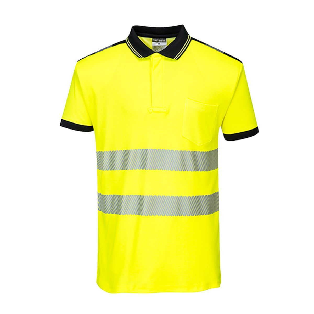 Style T180 Style T180 Hi-Vis Polo Shirt-1