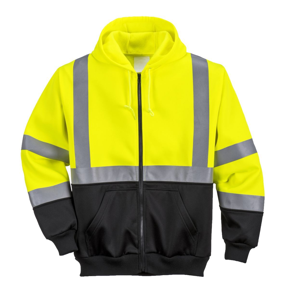 Style UB315 | Hi-Vis 2-Tone Zipped Hoodie