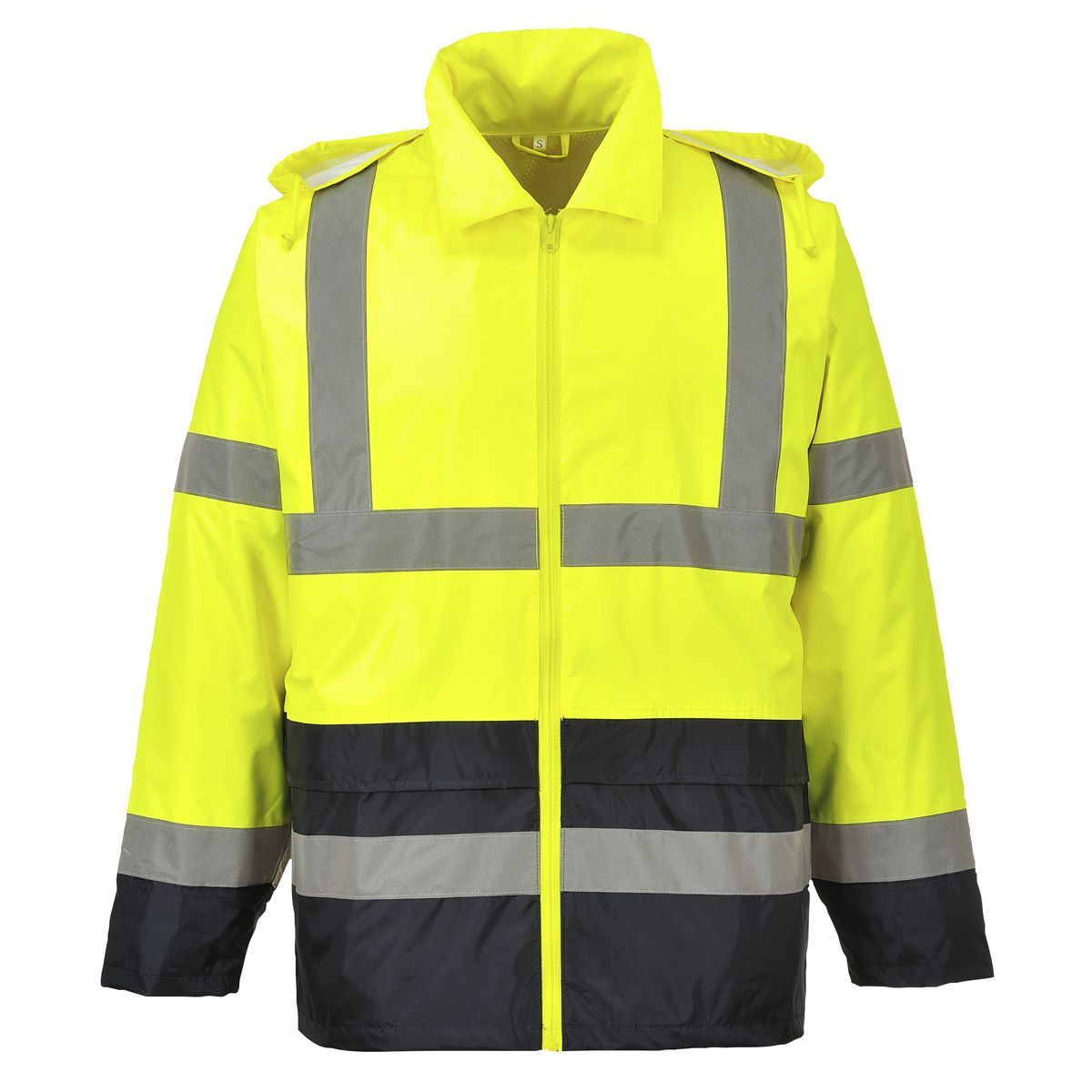 Style UH443 | Hi-Vis Contrast Rain Jacket