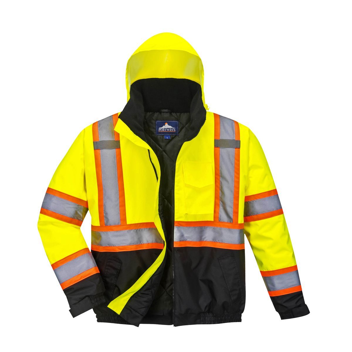 Style US367 HiVis 2in1 Bomber Jacket-1