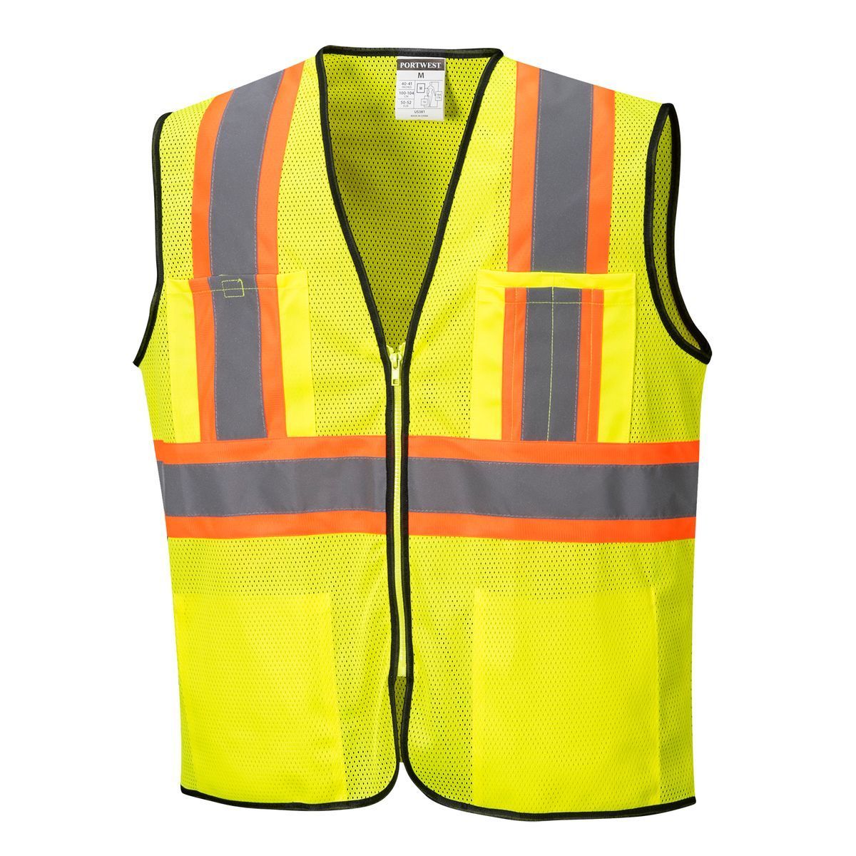 Style US381 | Frisco Contrast Hi-Vis Vest