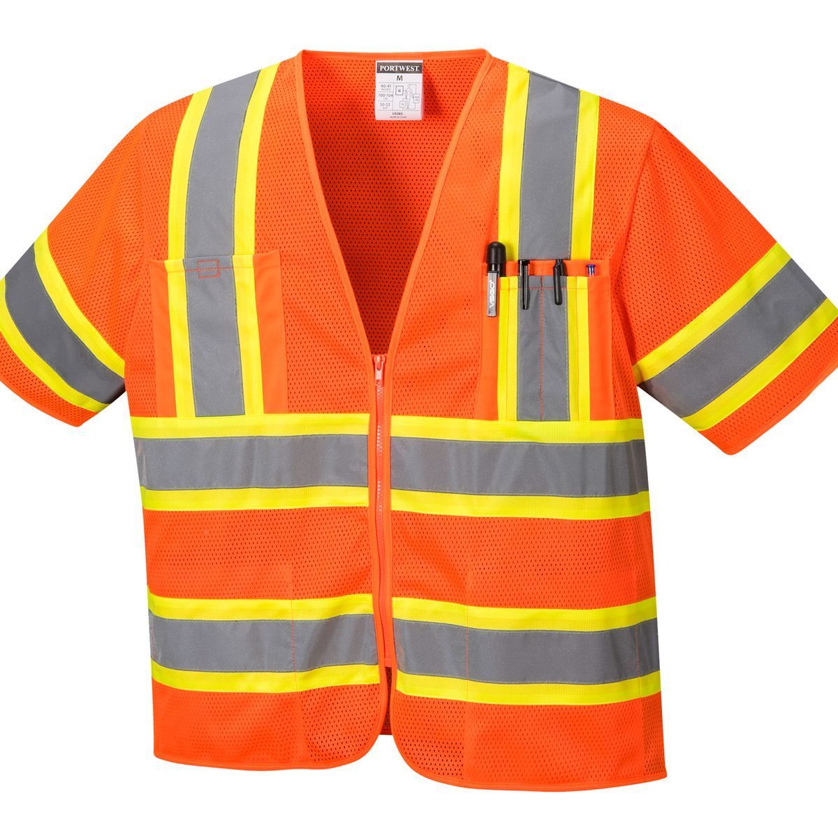 Style US383 | Augusta Sleeved | Hi-Vis Vest