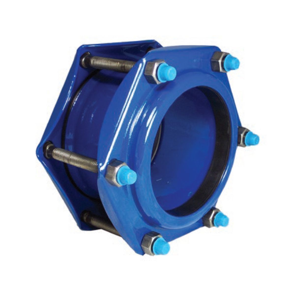 Style 411 Steel Coupling Cast & Ductile Iron Pipe-1