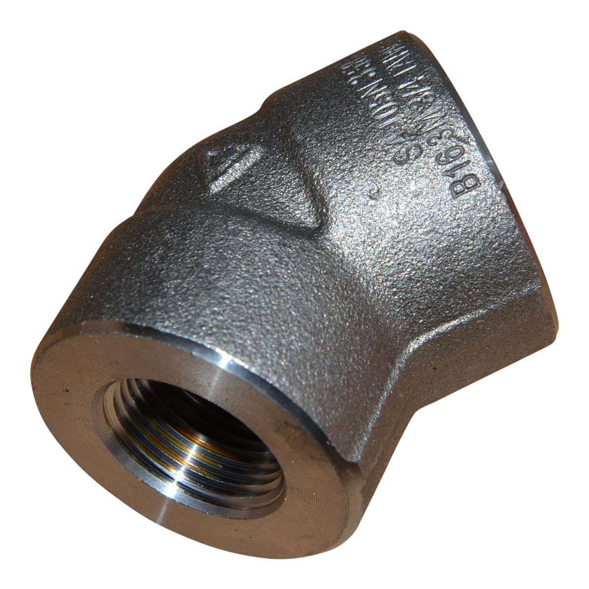 45 Elbow | Threaded Fitting | A105 | Domestic