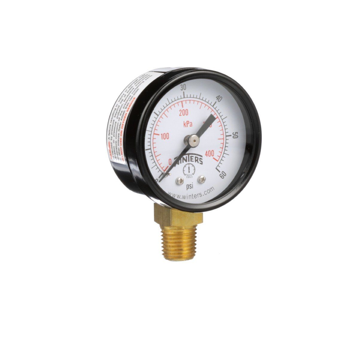 PEM Gauge | 2in Dial | Bottom Mount