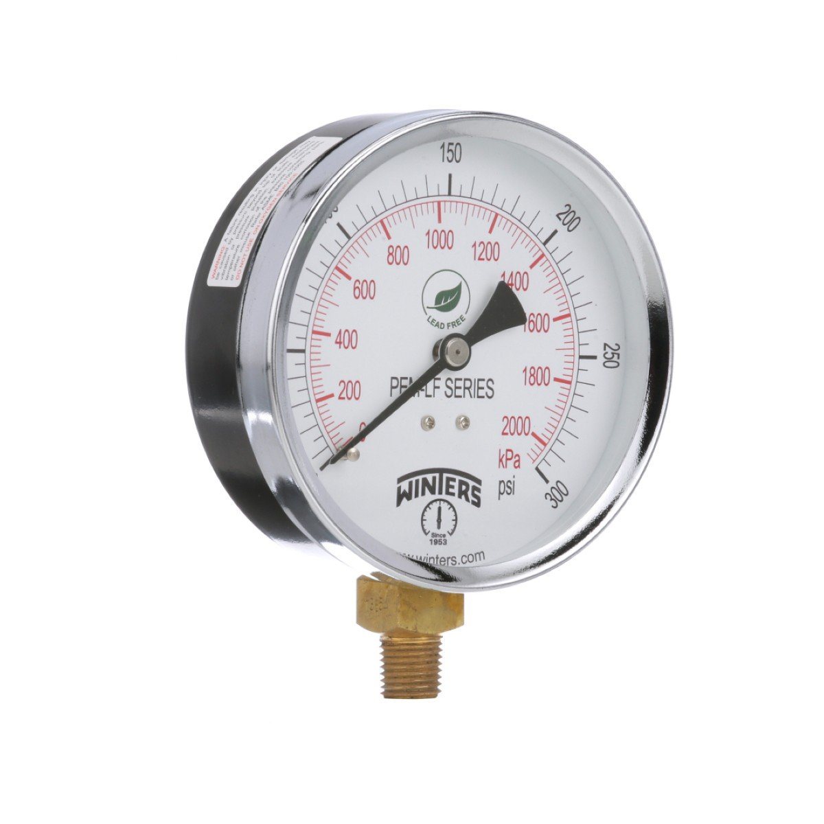 PEM Gauge | 4in Dial | Back Mount
