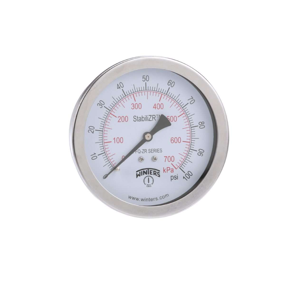 PFP-ZR Gauge | 4in Dial | Back Mount 2
