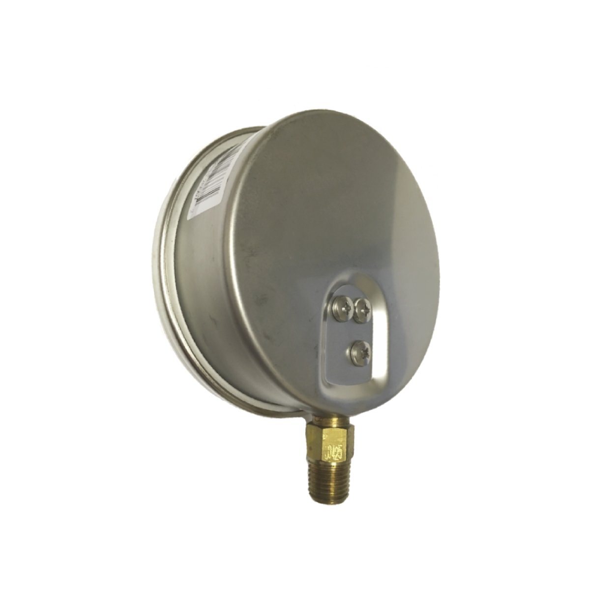 PFQ 4in Dial Lead Free Brass Back Connection Back